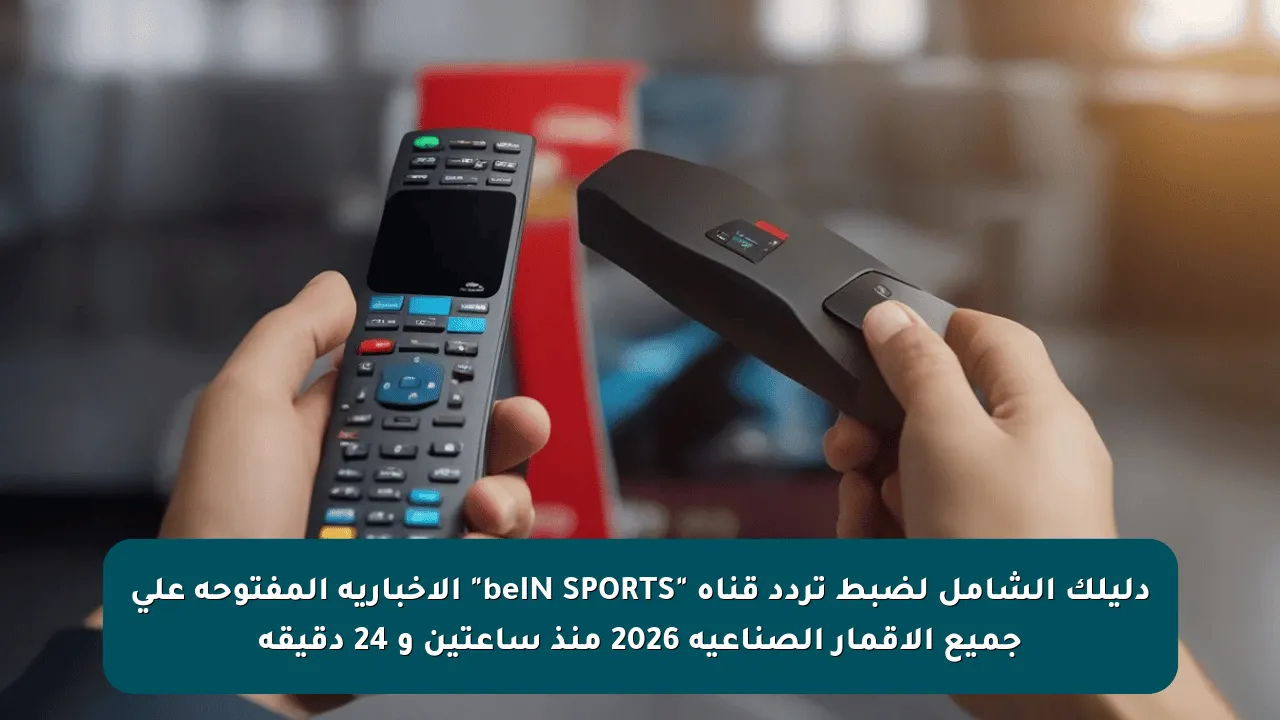 دليلك الشامل لضبط تردد قناة “beIN SPORTS” الإخبارية المفتوحة على جميع الأقمار الصناعية 2026 منذ ساعتين و 24 دقيقة